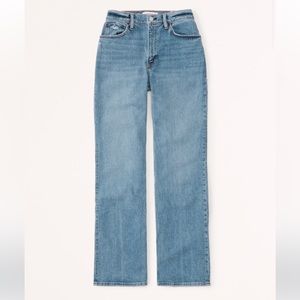 Abercrombie curve love relaxed jeans